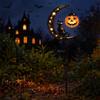 Waterproof Solar Lamp Iron Cat Moon Design Halloween Lights Solar Garden Lights Halloween Decor