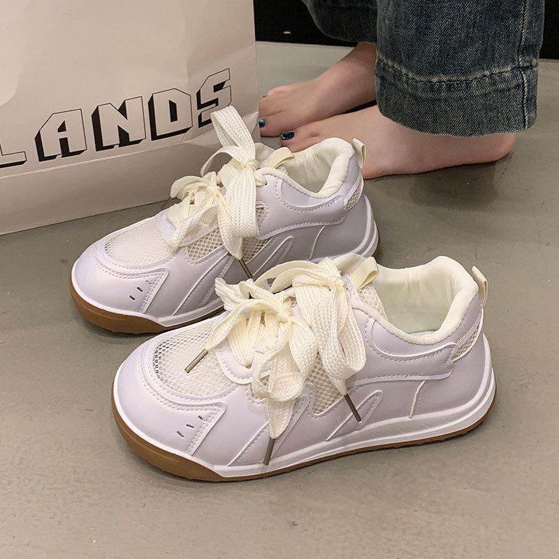 Flat-bottomed German Training Shoes New Summer Thin Mesh Breathable Forrest Gump Casual Sports Dad Shoes