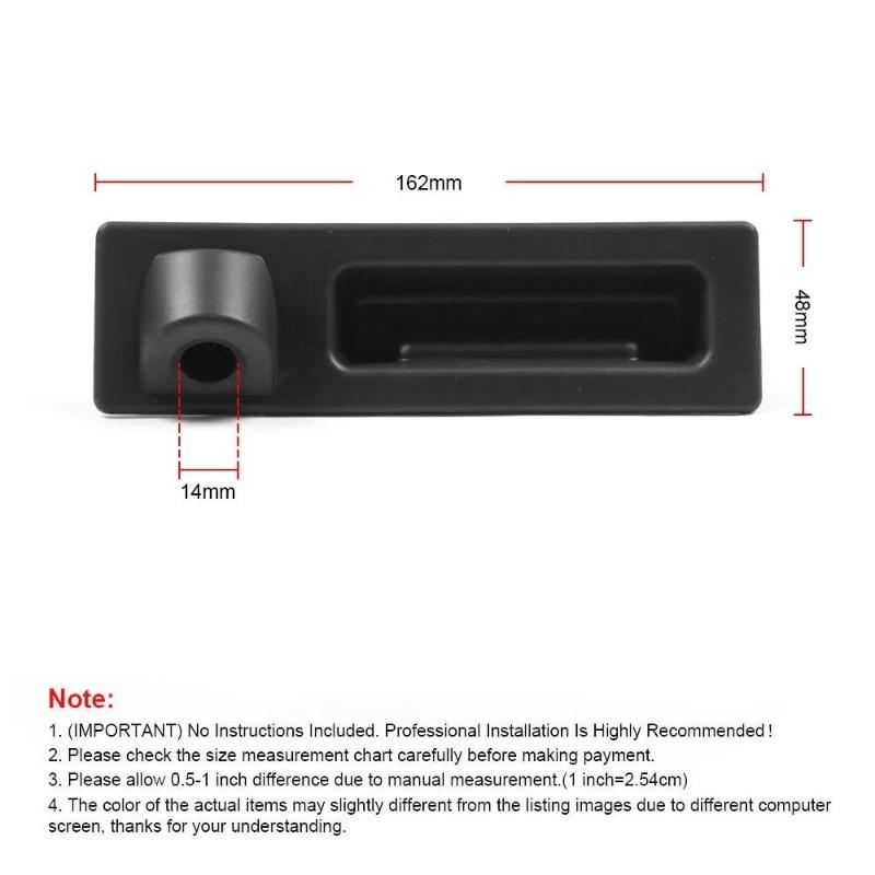 51247463163 With Camera For BMW X1 X2 X3 X4 X5 X6 F15 F16 F18 F25 F26 F35 F49 Boot Trunk Handle Release Switch 2012-2018