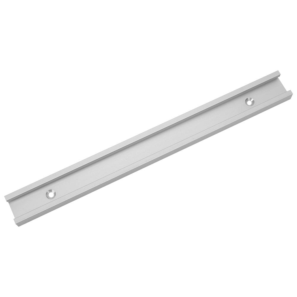 Aluminum Alloy t slot Miter Track Jig Non Porous Slide Slab Fixture Woodworking Tool (300mm)