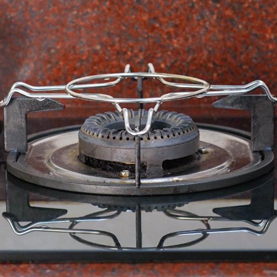 Kjøp High Quality Antiskid Antiscald Portable Pot Rack Gas Stove Holder for Home Stovetop