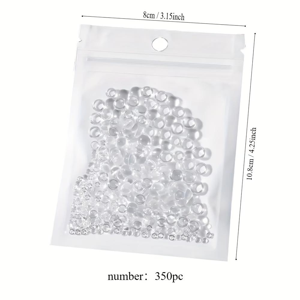 

350Pcs/bag Simulation Dewdrop Water Drops Transparent Resin Crafts for Stone Moss Micro Landscape Scrapbook Decoration Mixed прозрачный