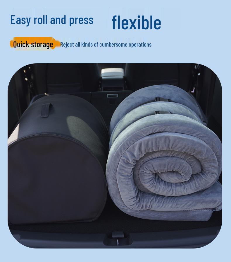 BYD Tang SUV Memory Foam Portable Car Mattress - Rear Travel Bed for Camping