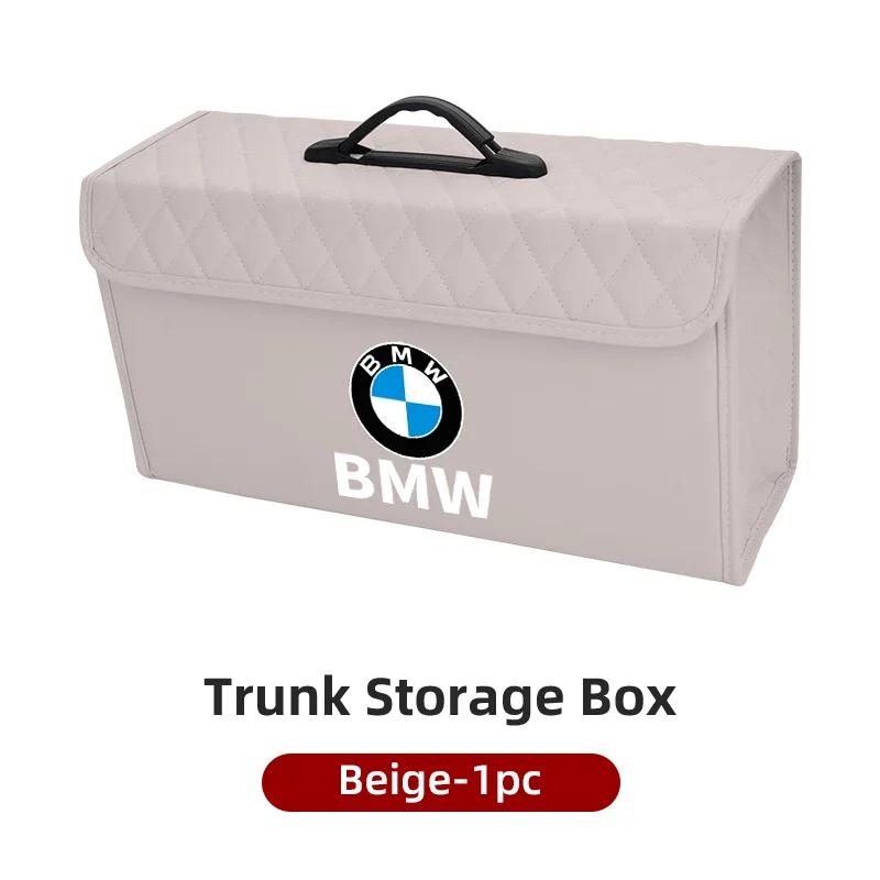 Ny Bilorganisatör Resväska Läder Bagageutrymmesorganisatör Portabel Vikbar För BMW E46 E90 E60 F10 E39 F30 E36 F20 E87 E90 E