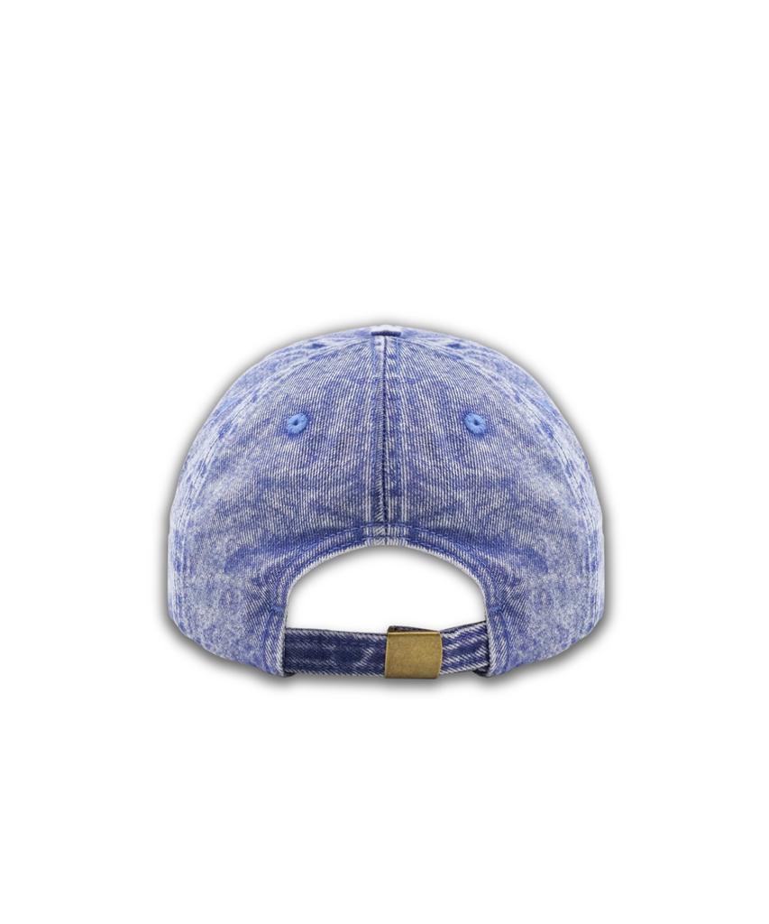 Eobiheomjeu Vintage Damaged Ball Cap Abh365-003 Blue