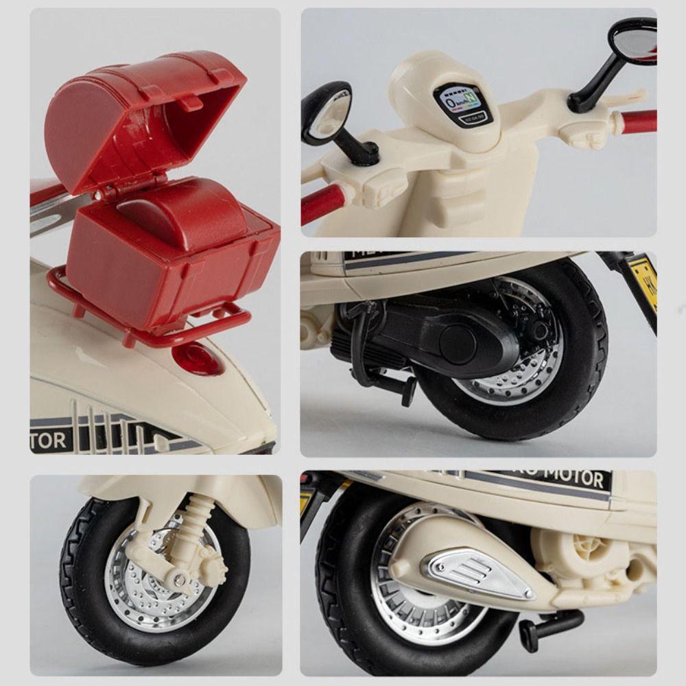 Zinc Zinc Alloy 1:12 Zinc Zinc Alloy Motorcycle Model Diecasts Vehicle Vehicles Light Music Toy Home Decoration