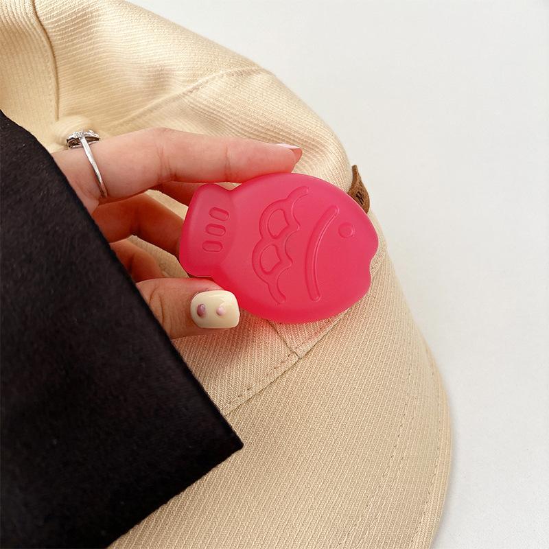 Solid Color Snapper Burning Mobile Phone Airbag Bracket Back Sticker Retractable Lazy Portable Creative Desktop Bracket Watching Dramas