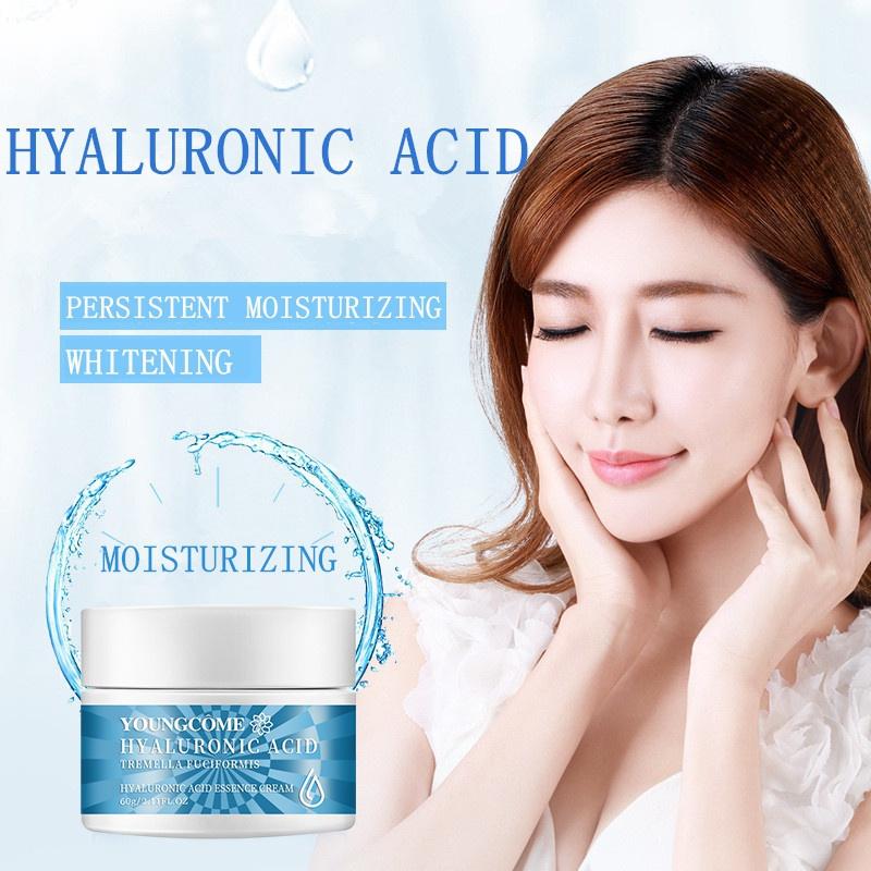 Hyaluronic Acid Essence Cream Moisturizing Nourishing Cream Reduce Wrinkles Brightening Skin Facial Cream Face Skin Care