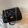 High-Quality Texture Small Style Diamond Chain Underarm Bag for Women New Large Capacity Korean Version Single Shoulder Crossbody Bag