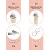 Hegen Basic Starter Kit PPSU Hegen Babybehälter Basis-Set Geschenkset PCTO™ Flasche/Milchflasche/Aufbewahrung