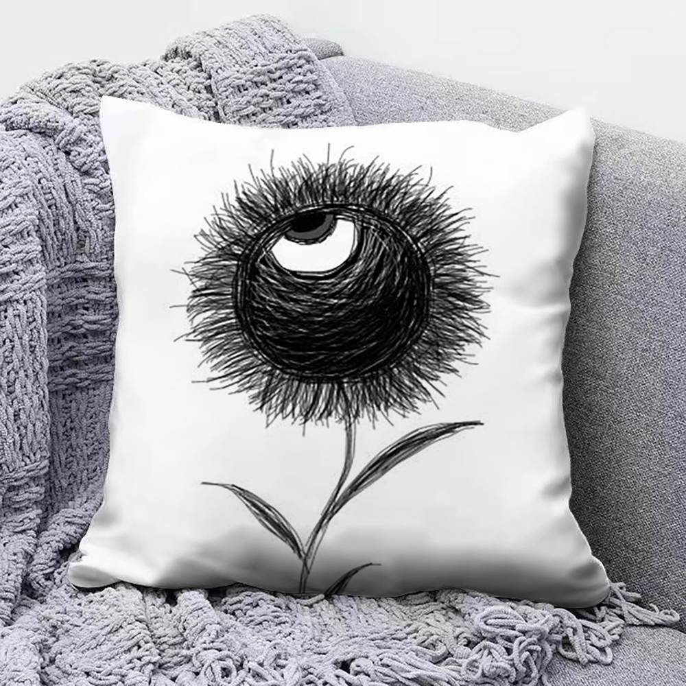 Flowers of Evil Anime Home Sofa Cushion Covers and Aecorative Custom Pillow Covers