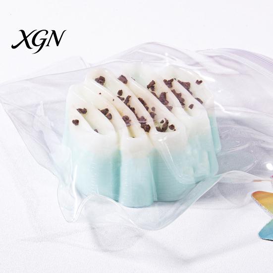 Kids Stress Relief Toy Simulated Food Squeeze Anxiety Stretchy Rice Cake Triangle Cheese Portable Fake Decompression Tools Skin-friendly