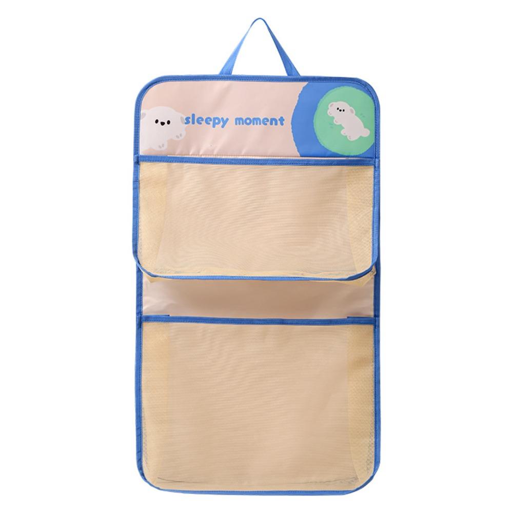 

1/2-слойная сетчатая сумка для хранения, многослойная подвесная сумка для носков, прочный органайзер для шкафа Dark Blue-Double-layer