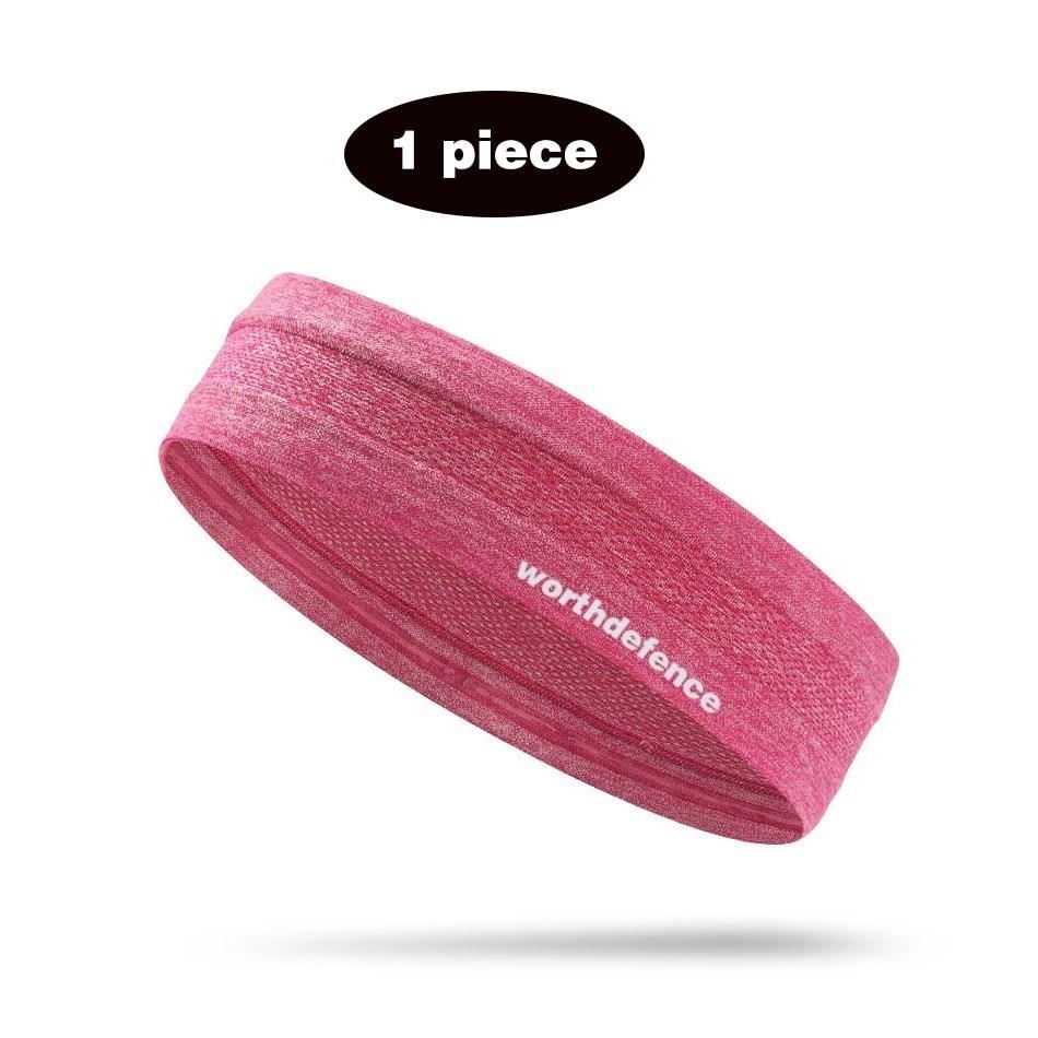 Sweatband Sports Gym Athletic Headband Anti-Slip Women Men Breathable Basketball Fitness Yoga Volleyball Hair Band