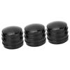 3pcs O Ring Guitar Knob Anti Slip Grip Metal Electric Guitar Potentiometer Control Knob for Bass