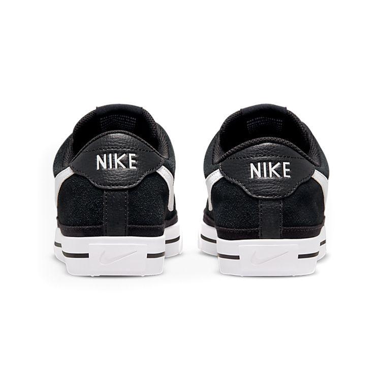 Nike Court Legacy Suede Čierne Biele Pánske Tenisky Gumené Svetlohnedé DH0956-001