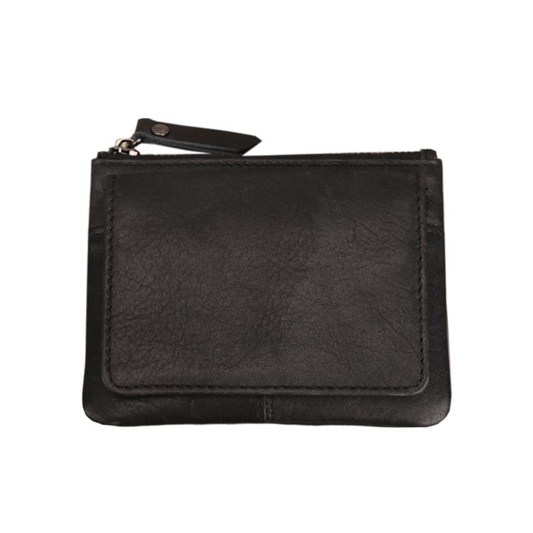New Coin Purse Retro Creative Mini Storage Bag Japanese Style Handmade Genuine Leather Coin Purse Multifunctional Card Holder