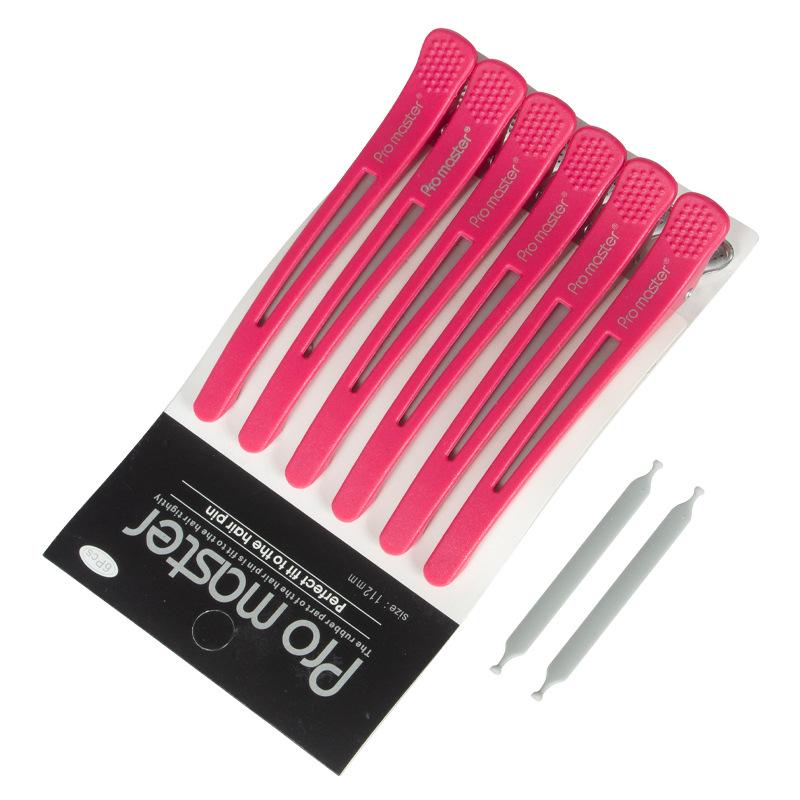 Seamless Hairdressing Duckbill Clips for Salon Styling and Dyeing