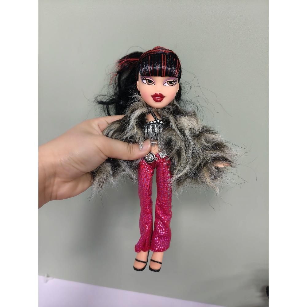 Bratz Head Body Clothes Fur Tops Coat For 30cm Doll