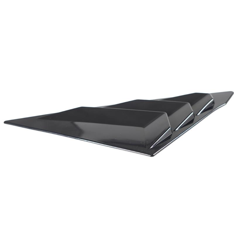 Waterproof Light Weight ABS Car Window Louvers Window Shutter Cover Trim Side Window Shades Cover Blinds