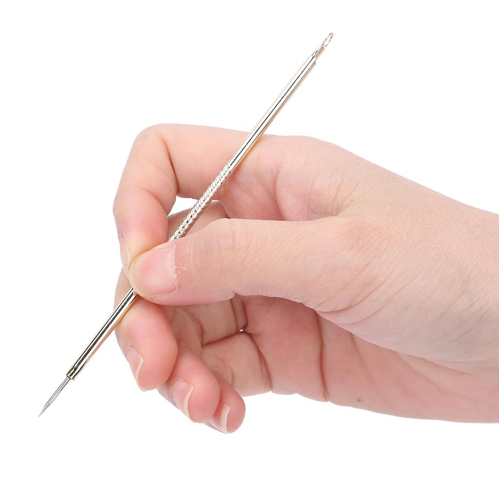 Blackhead Remover Whitehead Acne Removal Stainless Steel Pimple Popper Extractor Tool