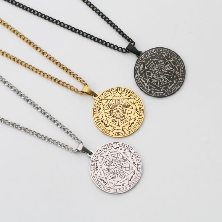 Amulet Sedmi archandělů Přívěsek Náhrdelníky Šperky Dárek Pro Ženy Šaty