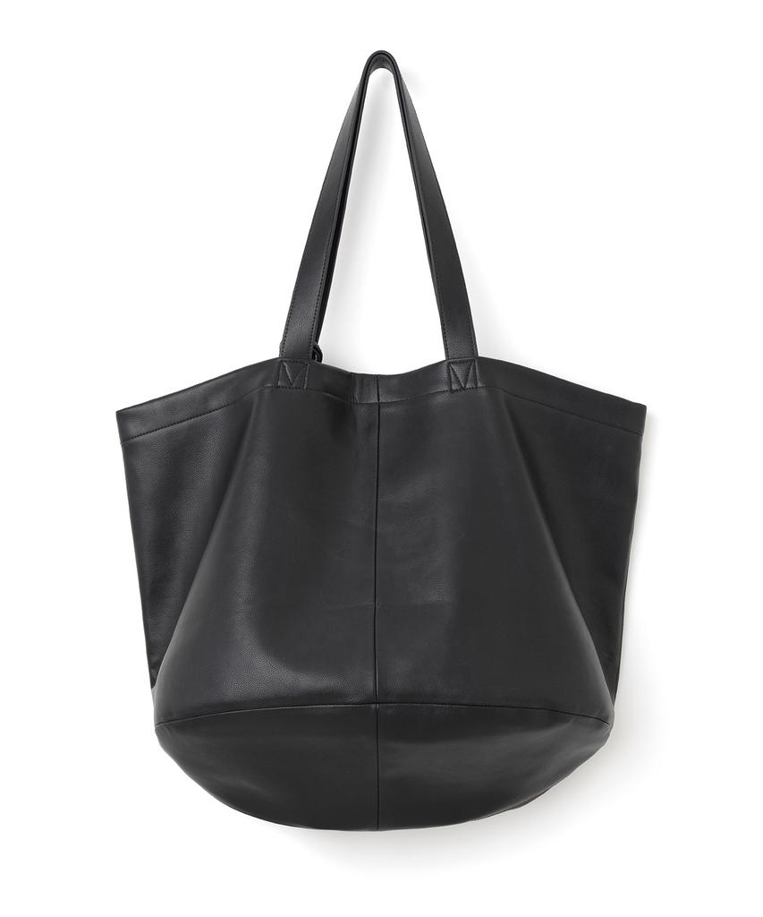 Millo Archive Per Leather Tote Bag [Black]
