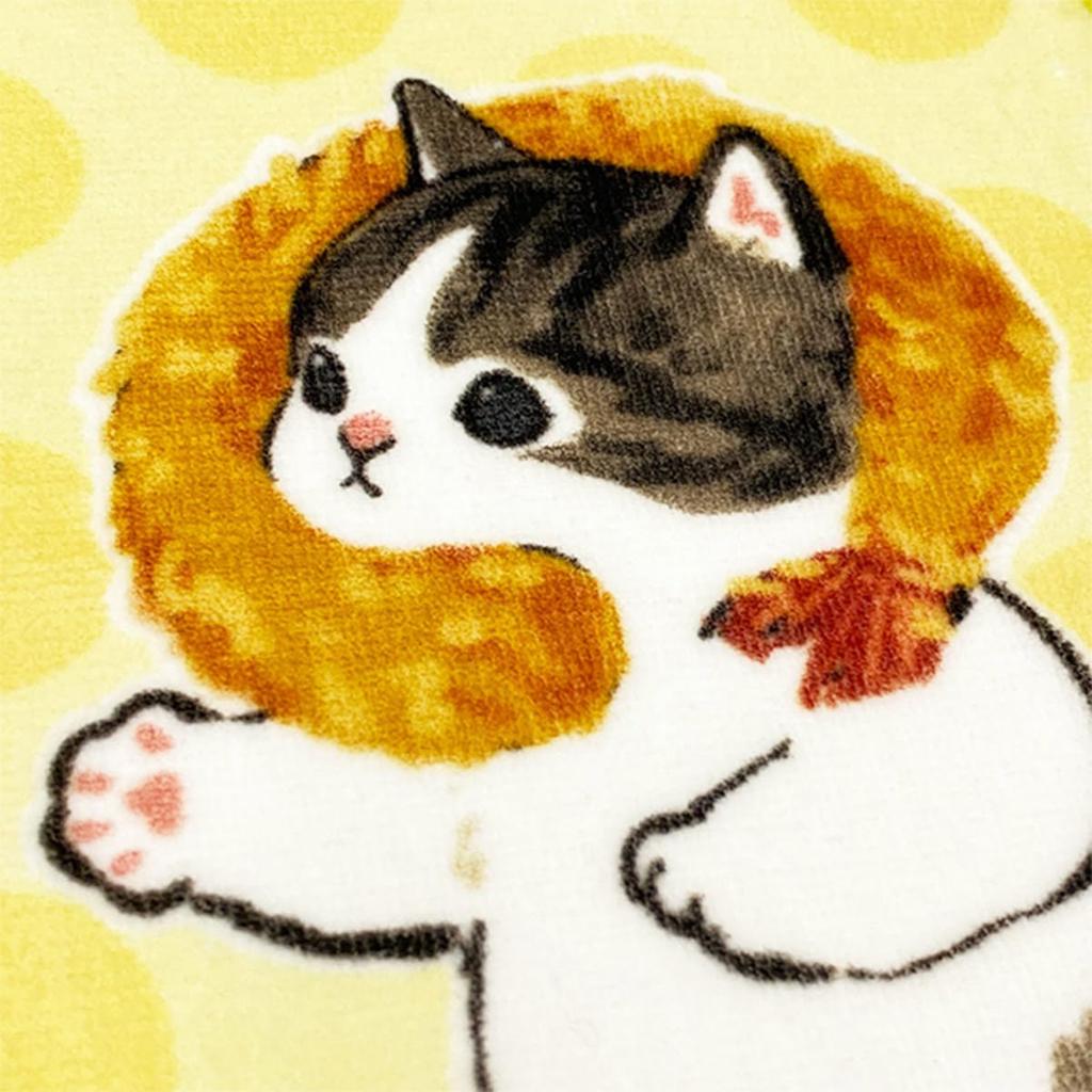 Marushin Mofu Sand Puri Puri Mini 25 X 0835003100 Towel, Approx. 25cm,
