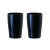 Antibacterial Tumbler, 300ml, Black, Pair, Vacuum Insulated, Zinc Oxide, Ceramic Coating, Shinx ASTK-300BK2P