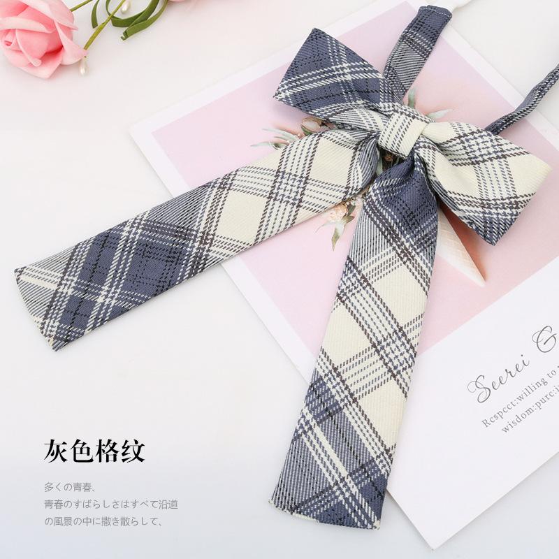 Japanese And Korean Version Of Female Collar Flower College Wind Ribbon Free Jk Bow Bow Graduation Photo Men'S Tie Sailor Suit Tide