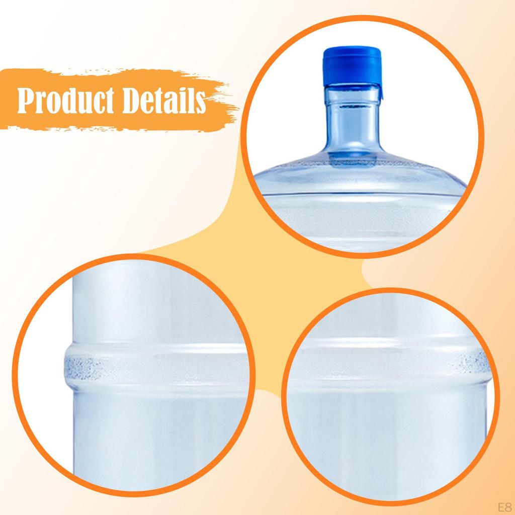 Water Jug Storage Tank Multifunction Container for Picnic Outdoor Sports Gym 5L