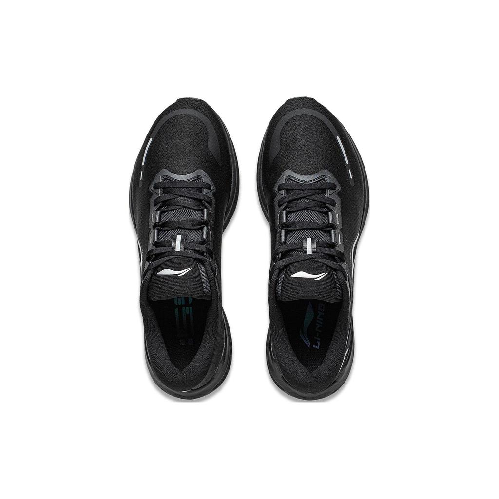 Li Ning MINE V2 Cushioning Slip Resistant Abrasion Resistant Low top Running Shoes Men's Black ARST053-1