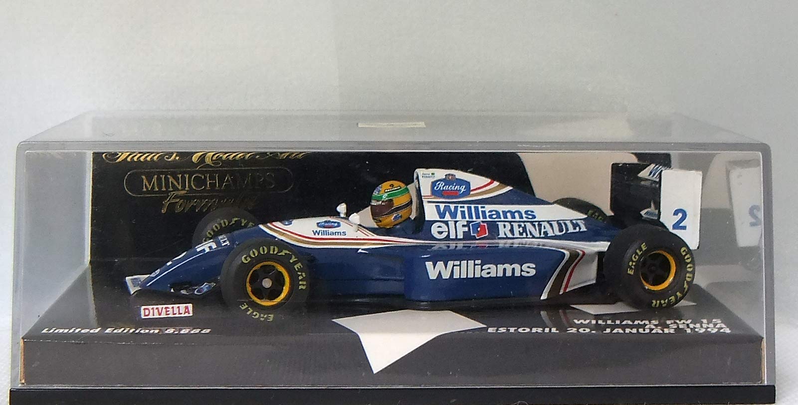 of Minichamps Williams FW15 Estoril Senna 1994 Limited Edition [Out Print] 1/43 A. (Finished Model)