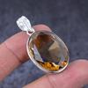 Morganite Handmade Ethnic 925 Sterling Silver Gift Jewelry Pendant 1.77" u1A25