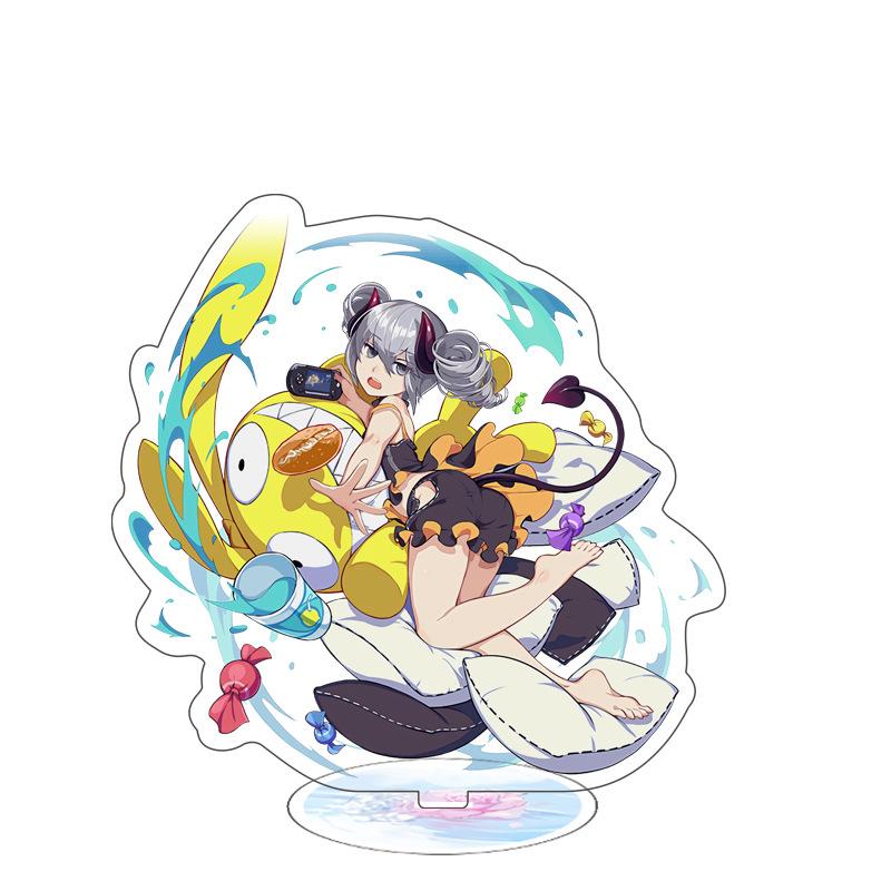 Game Anime Mobile Surroundings Model Acrylic Figure Stand Painted Desk Decor Ornament Gift