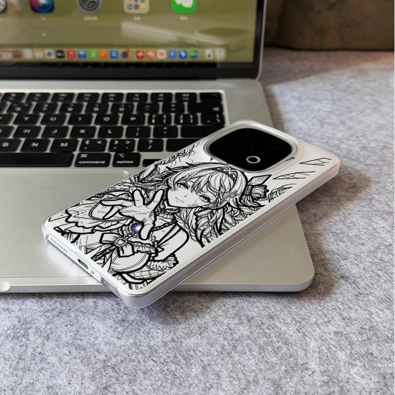 Micro Matte Hard Phone Case Half Wrap Shockproof Cover for iQOO 15 Ultra 15R 13 12 Neo 11 Neo 10 Neo 9 Z10 Z11 Turbo Z9 Z9X Z8X Z7i