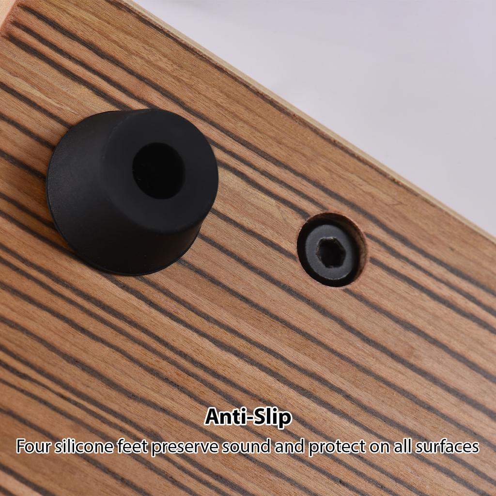 Cajon Drum Box Wooden Drum Hand Drum Smooth Glossy Surface Percussion Instrument Zebra Wood for