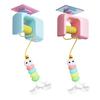 Cat Toy Interactive Electric Toy High-Strength Plastic Simulates Real Prey Toy with 1.8M Rope Length Cat Toy for Home