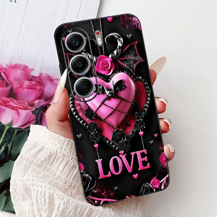 For Tecno Camon 40 Pro 5G Case CM7 Cute Cat Cool Painted TPU Soft Silicone Back Cover For Tecno Camon40 Camon 40Pro Phone Cases