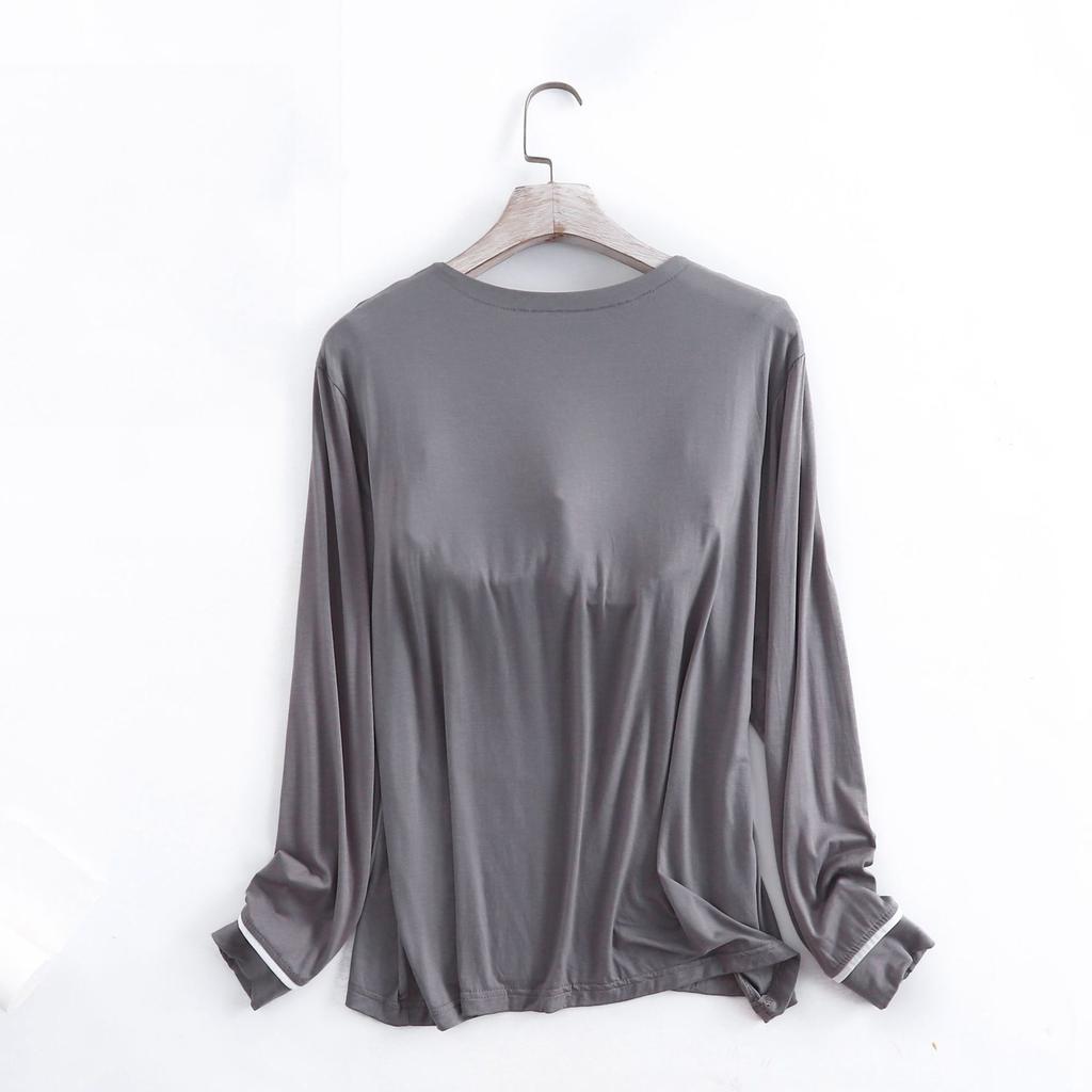 Women's Solid Color Chest Pad Cup One Yoga Bottom Shirt Women's UnderwearTop