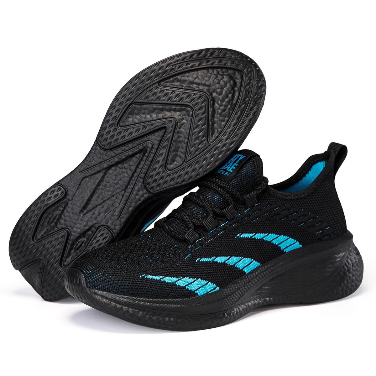 

New Men S Running Shoes - Lightweight Breathable, Anti Slip, Shock-Absorbing Sole Outdoor Sports Shoes For Tennis Training 36