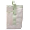 Lululemon Netz 20L Markenlogo Druckknopfverschluss Polyester Schulter-Tragetasche Normale Damenhandtaschen Weiß Grün Beige LU9BARS-KOGR