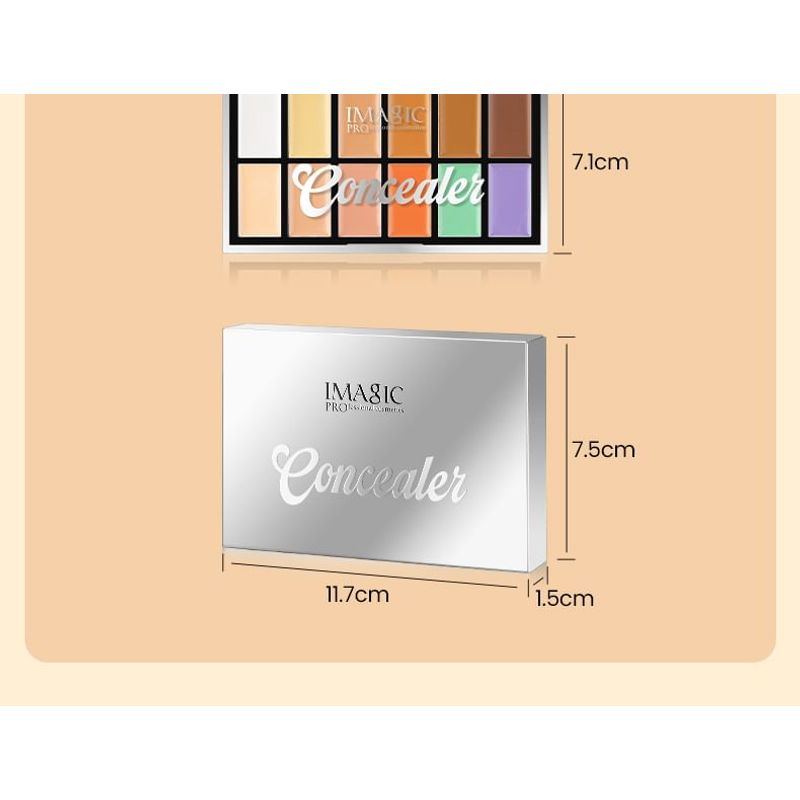 IMAGIC - 12 Colours Concealer Palette