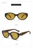Retro Cat Eye Polarized Sunglasses - Concave Style, Anti-Glare Women's High-End Design