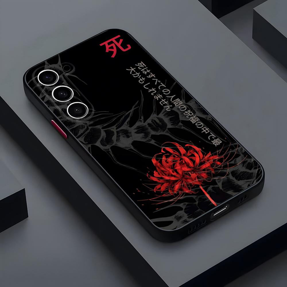 

Чохол для телефону Tokyo Anime Ghoul Матовий Прозорий Для Samsung S25Plus S21fe S22 FE S23 Ultra S24 Plus S25 Розкішна Задня Кришка Samsung S24 FE
