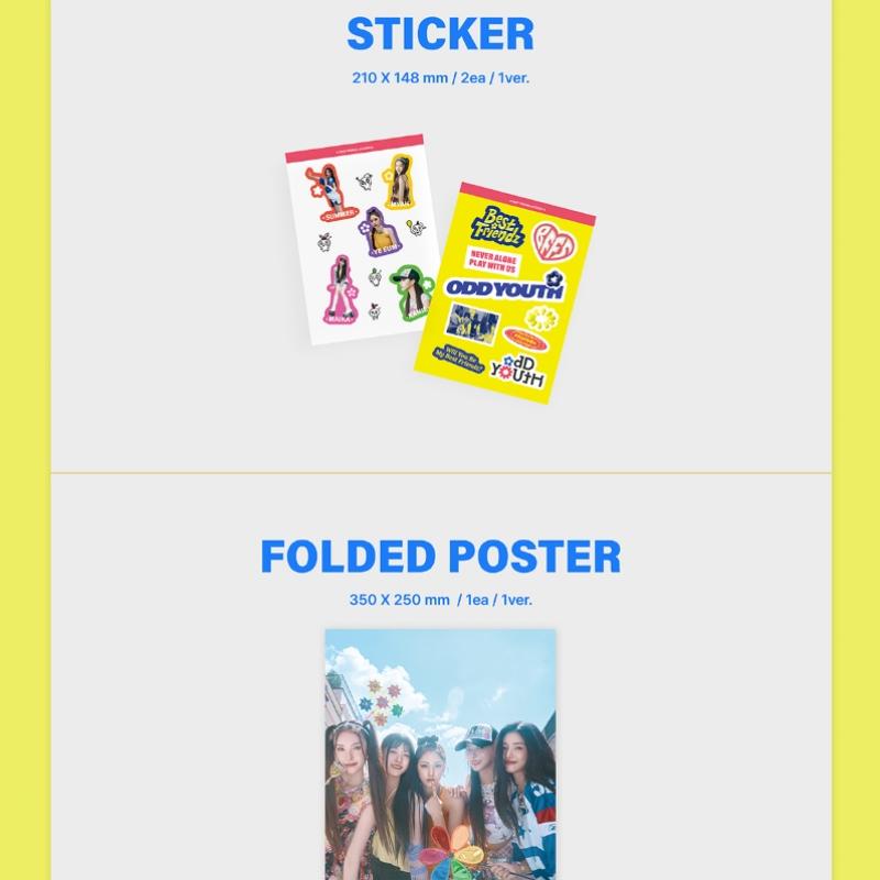 Ode Youth   Best Friendz  Debut Single Album  Best Friendz Ver. 