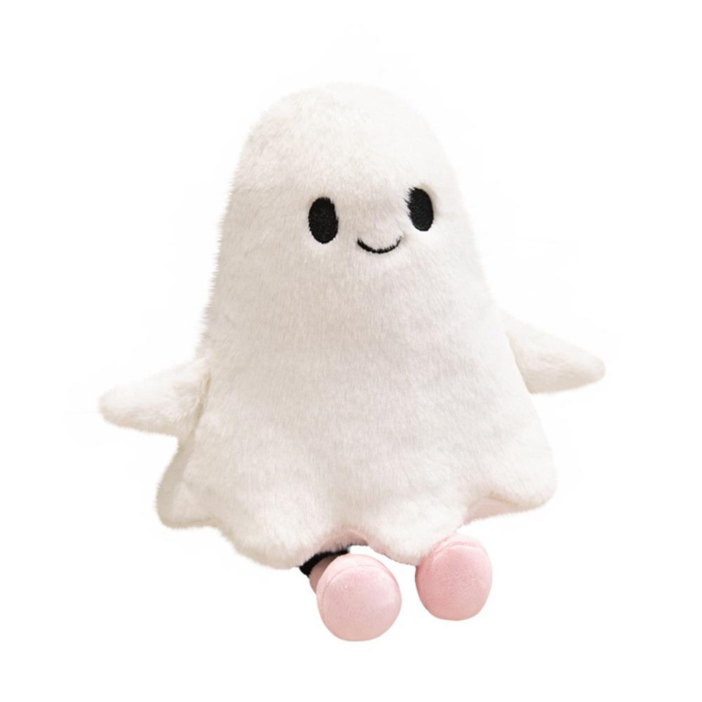 30cm Cartoon Ghost Pillow Soft Stuffed Toy Halloween Ghost Plush Doll  Halloween Party Accessory