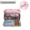 2025 Knitting & Crochet Yarn Organizer Bag - Square Storage for Needles & Hooks