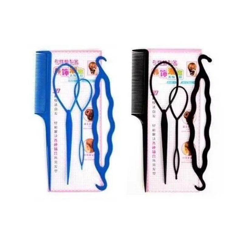1/2/3set Weave Hair Clip Twist Hair Roller Hair Accessories Hair Braiding Tools Hair Dispenser Pull Hair Needle Hair Braider Kit