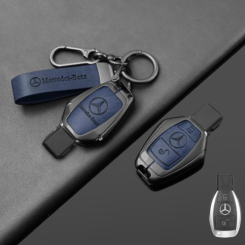 Car Key Case Cover Protector for Mercedes Benz CLK ML SLK B C E S Class Auto Keychain Accessories Car Styling for Mercedes Benz ACDFJ1